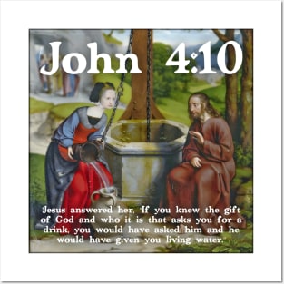 John 4:10 Posters and Art